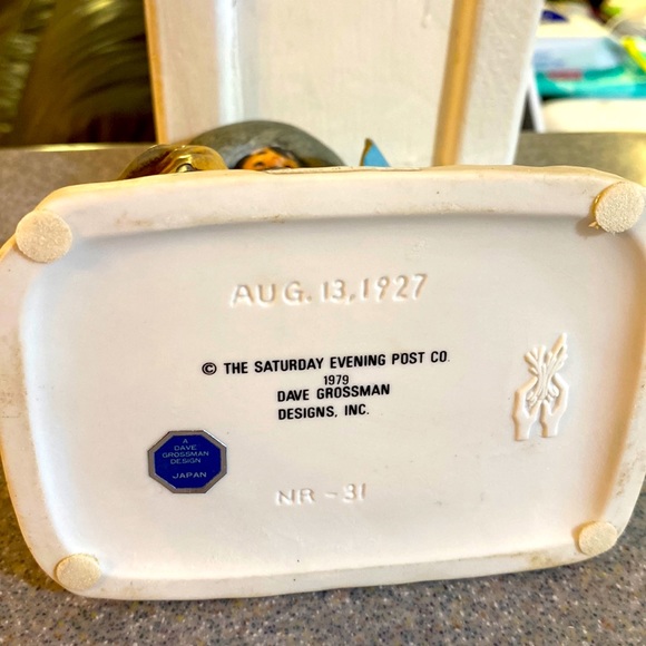 1979 Norman Rockwell Statue - Picture 2 of 5